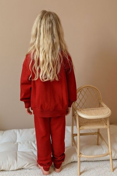 GAP Yazı Detaylı Kız Çocuk Alt Üst Takım