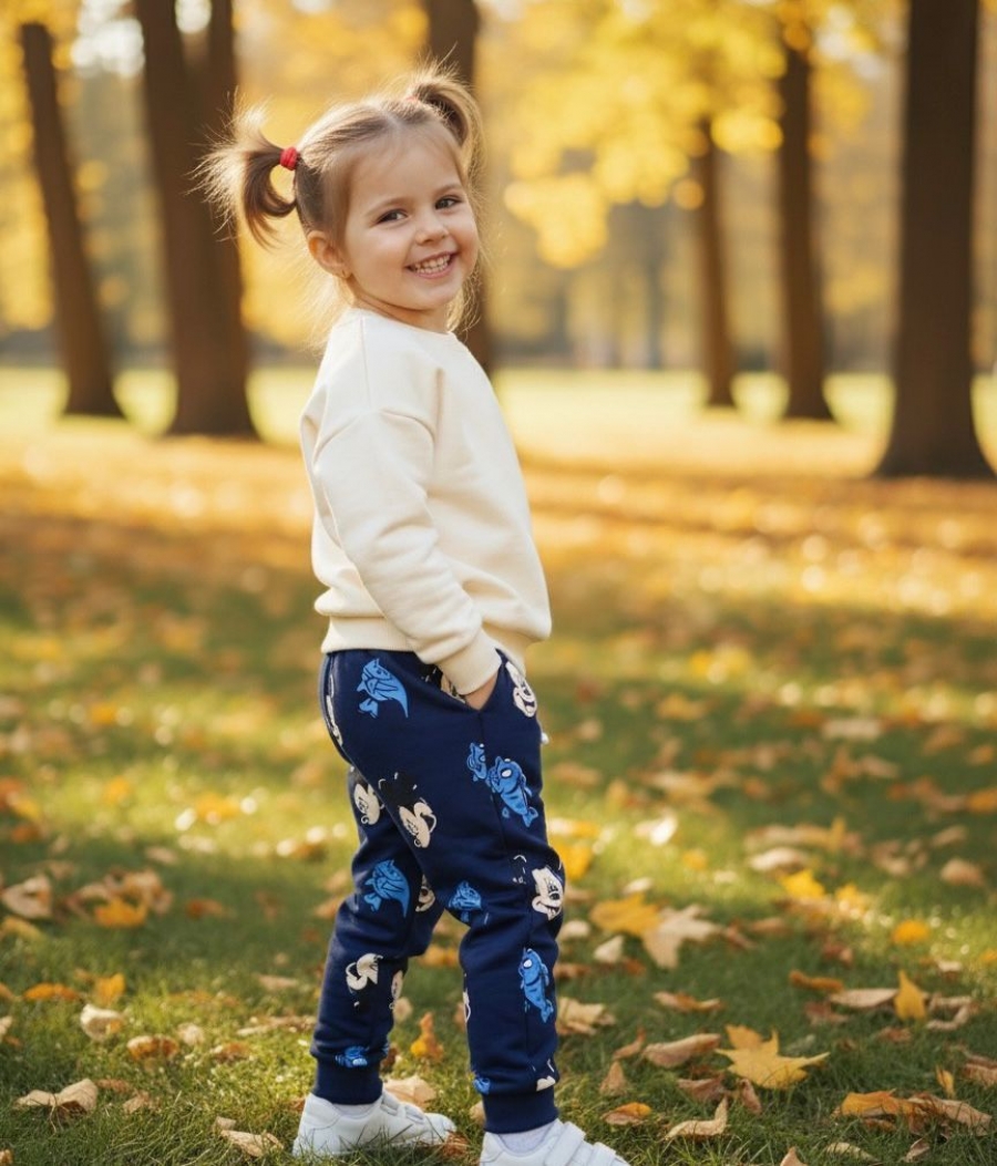 MICKEY MOUSE Karakterli Kız Çocuk Alt Üst Takım 3 İplik